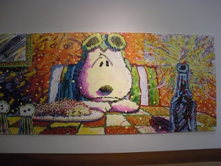 Snoopy mural, Charles Schulz Museum Santa Rosa, California
