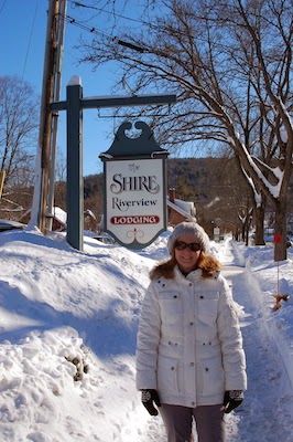 Lori at the Shire, Woodstock, Vermont