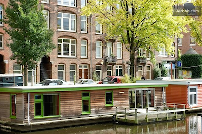 AirBnB: Houseboat, Amsterdam, Netherlands