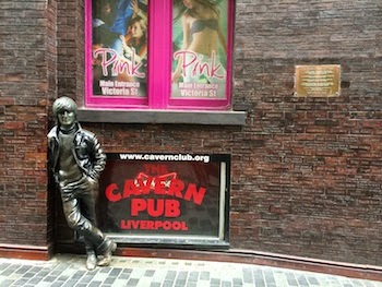 Chuck and Lori's Travel Blog - John Lennon Statue, Liverpool