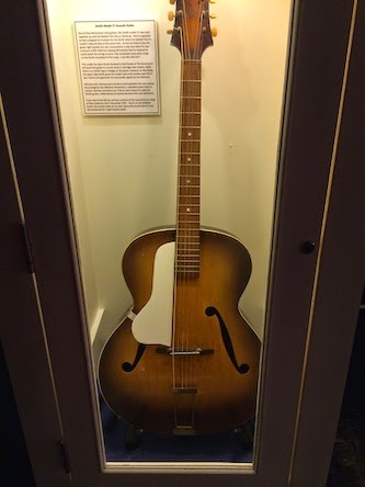 Chuck and Lori's Travel Blog - One of Paul McCartney's First Guitars