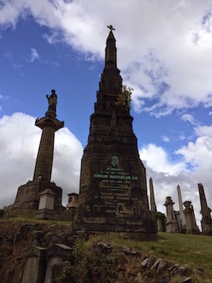 Chuck & Lori's Travel Blog - Glasgow Scotland Necropolis