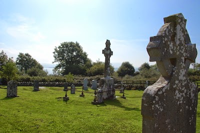 Chuck & Lori's Travel Blog - Holyhead Island Ireland Cemetery