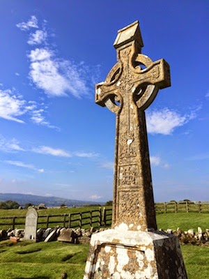 Chuck & Lori's Travel Blog - Holyhead Island, Ireland, Celtic Cross