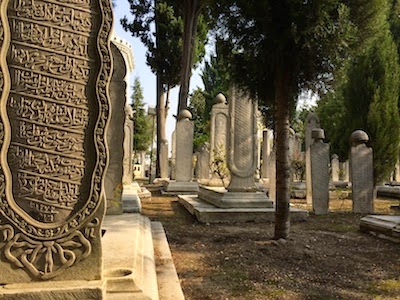 Chuck & Lori's Travel Blog - Istanbul Cemetery