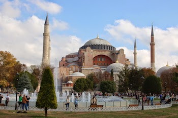 Chuck and Lori's Travel Blog - Hagia Sophia, Istanbul