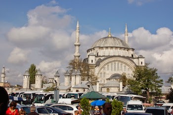 Chuck and Lori's Travel Blog - Istanbul's Nuruosmaniye Mosque