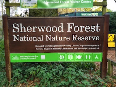 Chuck & Lori's Travel Blog - Sherwood Forest National Nature Preserve