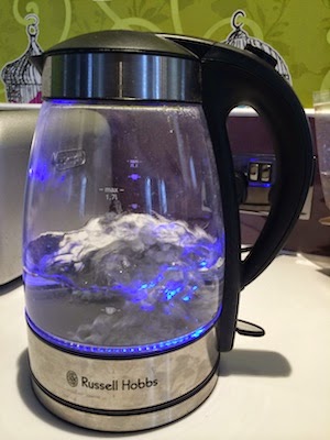Chuck and Lori's Travel Blog - Electric Kettle