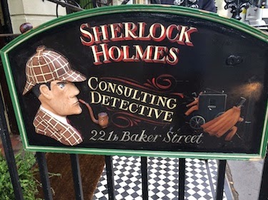 Chuck and Lori's Travel Blog - Sherlock Holmes, Consulting Detective