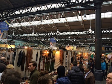 Chuck and Lori's Travel Blog - Old Spitalfields Market, London's East End
