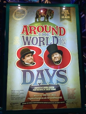 Chuck and Lori's Travel Blog - Around the World in 80 Days Poster