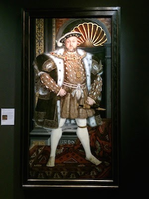 Chuck and Lori's Travel Blog - Portrait of Henry VIII