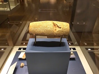 Chuck and Lori's Travel Blog - The Cyrus Cylinder
