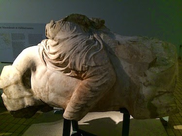 Chuck and Lori's Travel Blog - A Horse Bearing a Disembodied Rider from the Mausoleum of Halicarnassus