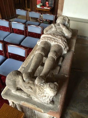 Chuck and Lori's Travel Blog - Tomb of Sir Andrew de Harcla
