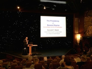 Chuck and Lori's Travel Blog - A Lecture on the Queen Mary 2