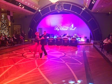 Chuck and Lori's Travel Blog - Queen Mary 2 Dance Pro Demonstration