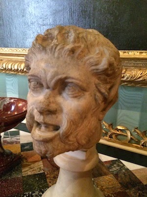 Chuck and Lori's Travel Blog - Bust From Chatsworth House That Looks Like Bubba Blue
