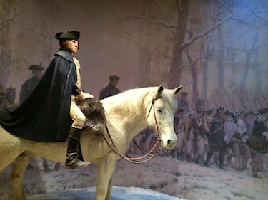 Chuck and Lori's Travel Blog - George Washington And His Horse, Nelson