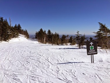 Chuck and Lori's Travel Blog - Top of the Great Eastern Trail, Killington, VT