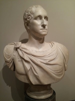 Chuck and Lori's Travel Blog - Bust of George Washington at Metropolitan Museum of Art