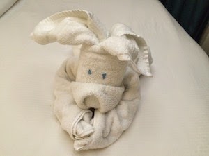 Chuck and Lori's Travel Blog - Towel Bunny, Norwegian Epic