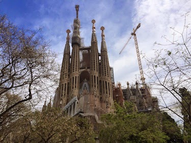 Chuck and Lori's Travel Blog - Sagrada Familia Church, Barcelona, Spain