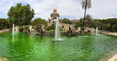 Chuck and Lori's Travel Blog - Park Fountain, Barcelona, Spain