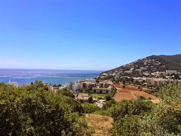 Chuck and Lori's Travel Blog - Cliffside View of Santa Eularia