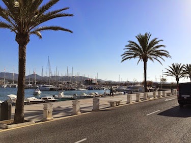 Chuck and Lori's Travel Blog - The Yacht Harbor at Sant Antoni Ibiza