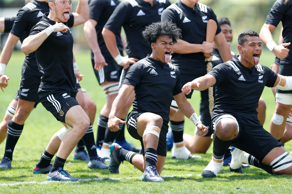 Команда регби Maori all Blacks Haka