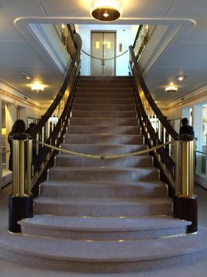 Grand Staircase on HMY Britannia