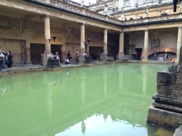Roman Baths at Bath, UK