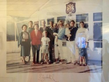 The royal family aboard HMY Britannia