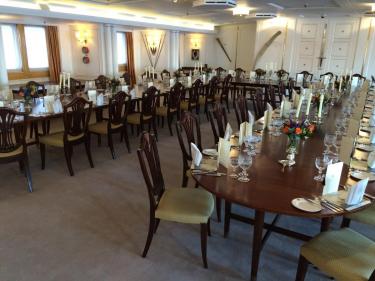 State Dining Room on HMY Britannia