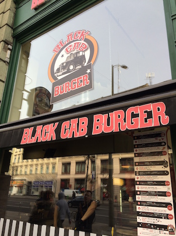 Black Cab Burger, restaurant in Budapest, Hungary